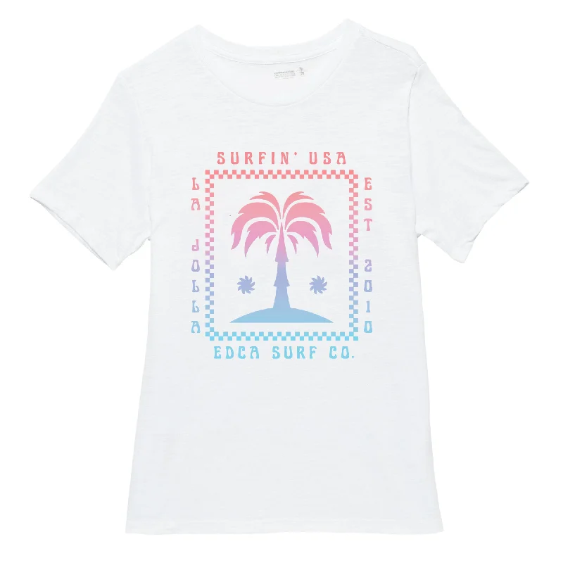 Surfin' USA Women's Tee Cozy Warm Stylish