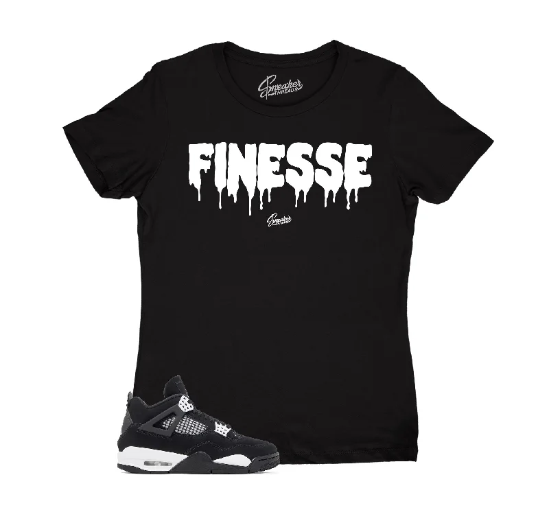 Womens - White Thunder 4 Finesse Shirt Mesh Blend Leather Blend Suede Blend