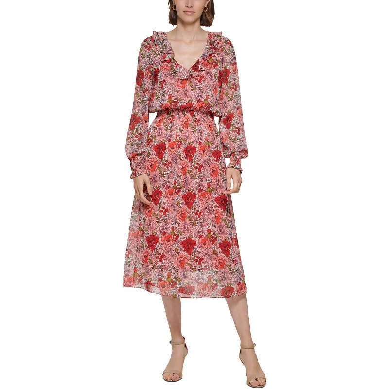 Womens Chiffon Long Maxi Dress Fashionable Maxi Dress with Fringe