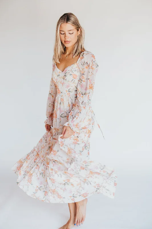 Samantha Sweetheart Maxi Dress (See last image for True Color) (Bump Friendly) Stylish Maxi Dress with Pleats Samantha Sweetheart Maxi Dress (See last image for True Color) (Bump Friendly) Stylish Maxi Dress with Pleats