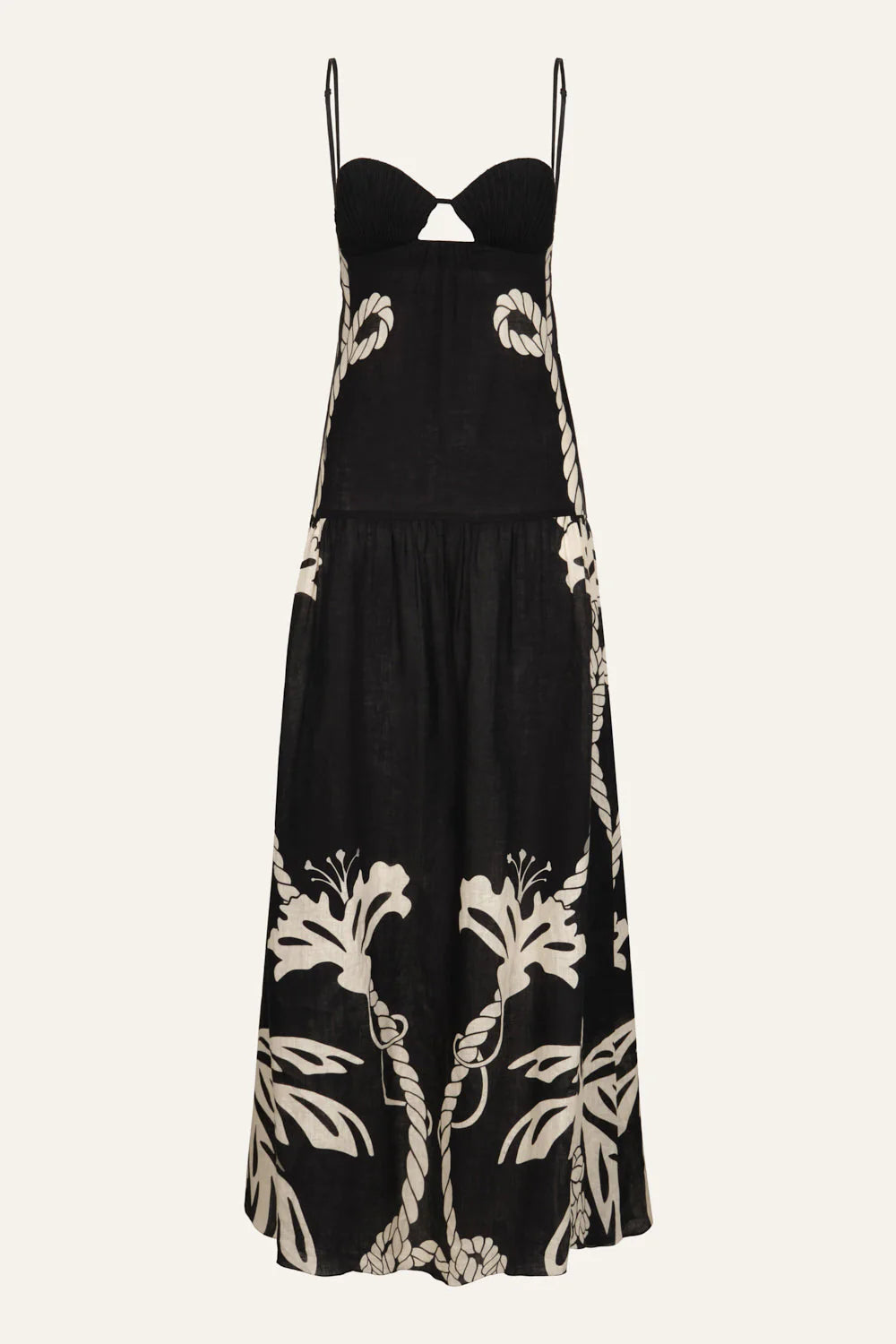 Enlightened Sailor Maxi Dress Stylish Long Sleeve Maxi Dress