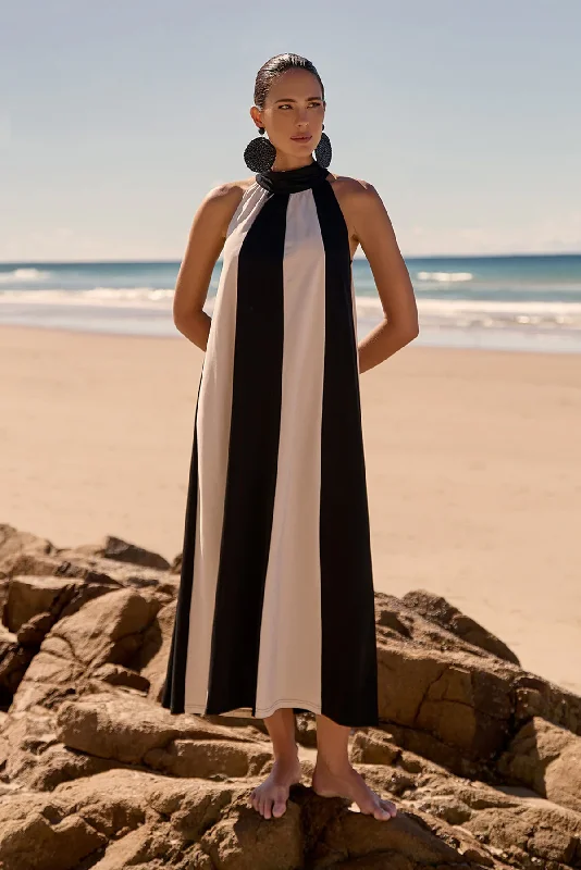 KENDRA MAXI DRESS Elegant Wraparound Maxi Dress