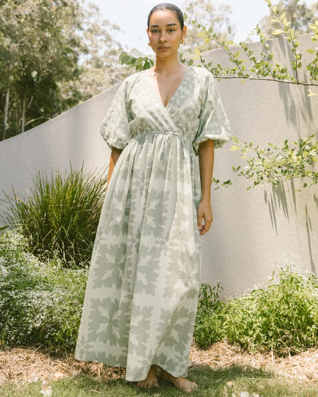 Layla Maxi Dress | Verdant Trendy Maxi Dress with Straps