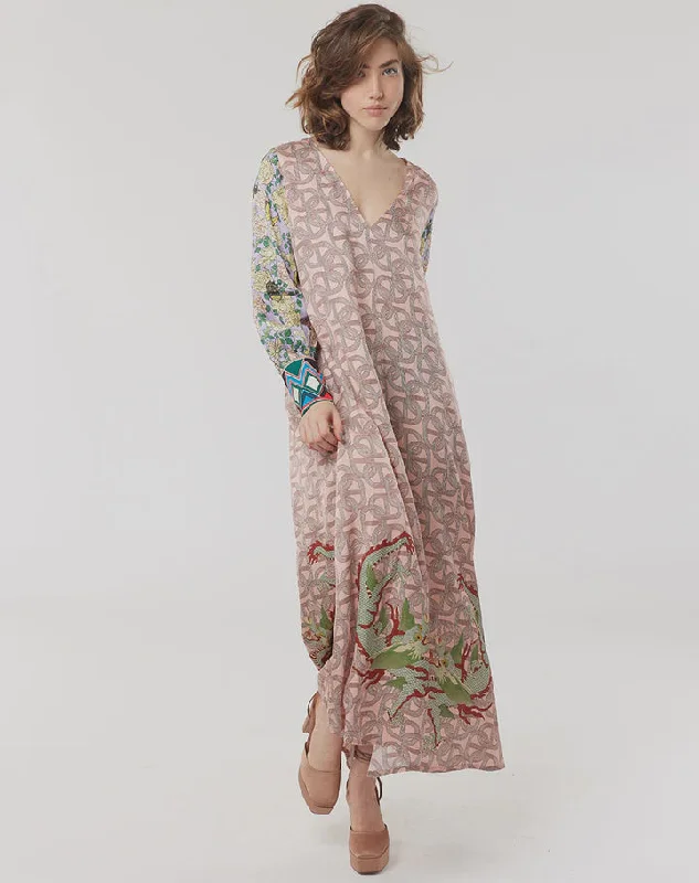 ME Sophie flared maxi dress Lamour Stylish A-Line Maxi Dress