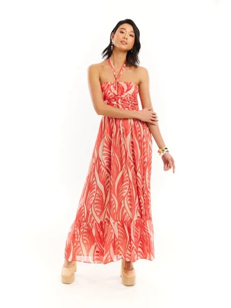 SABINE MAXI DRESS Fashionable Chiffon Maxi Dress