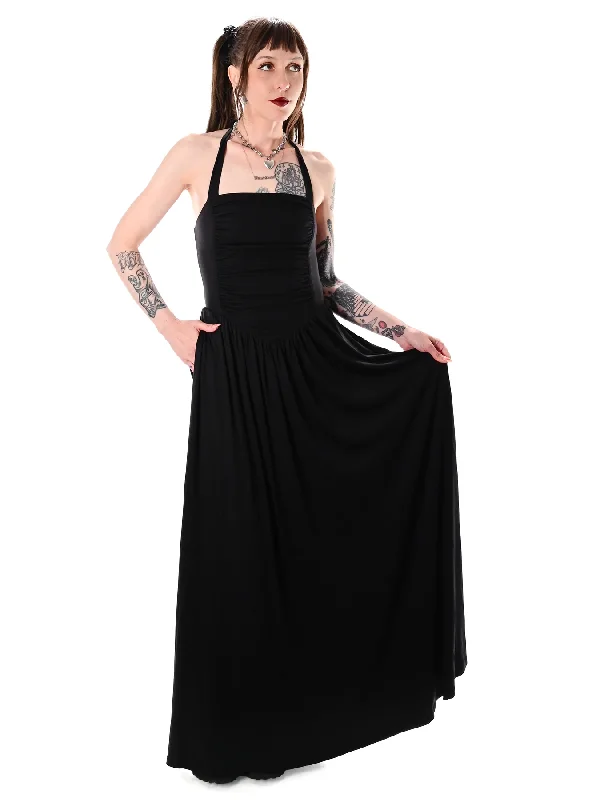 Cornelia Maxi Dress FOXBLOOD Classic Black Maxi Dress