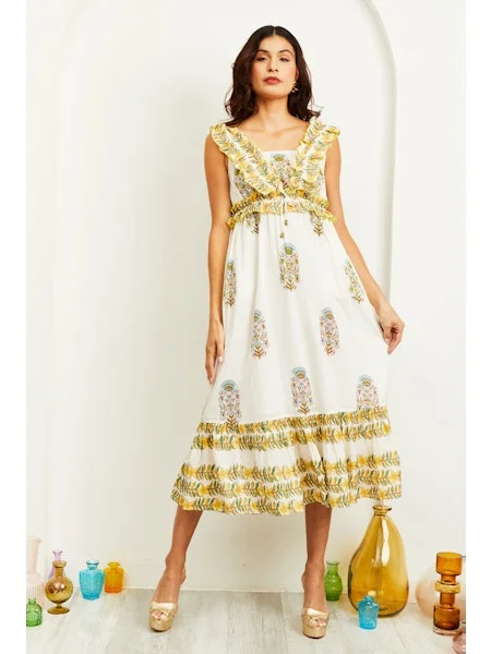 PENIDA MAXI DRESS Comfortable Bohemian Maxi Dress