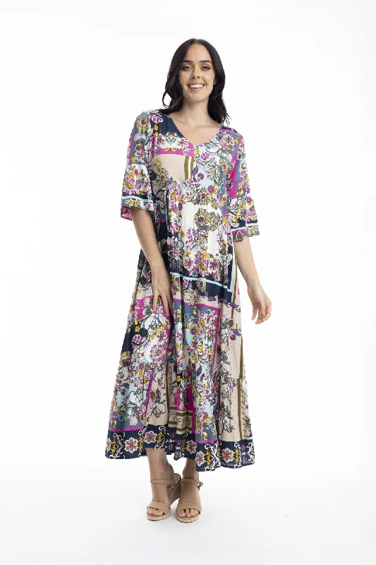 Sotavento Peak Maxi Dress Fashionable Printed Maxi Dress