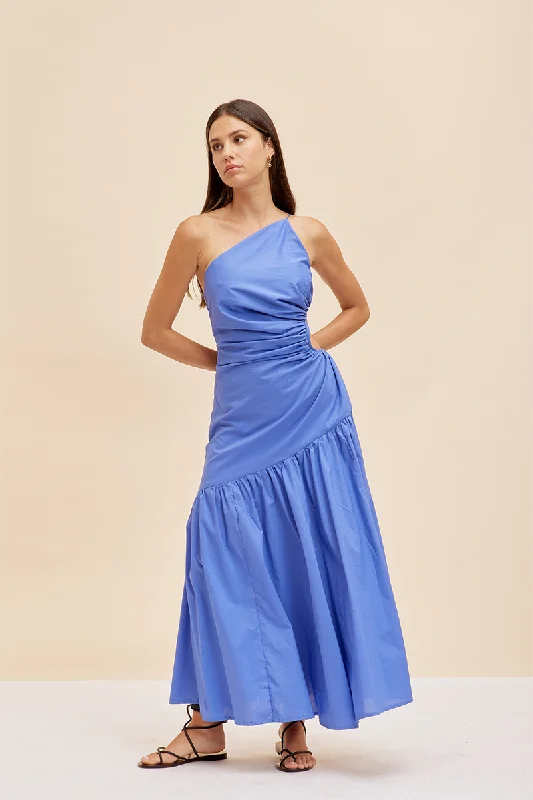 Bettina Cut Out Dress in Periwinkle
