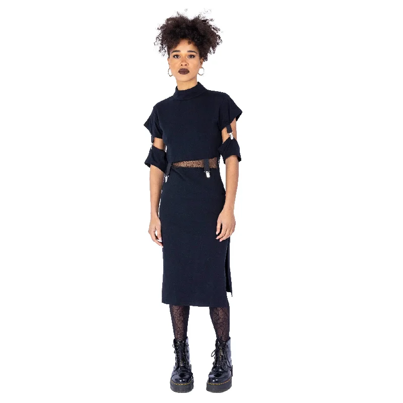 CELESTRIA DRESS - BLACK