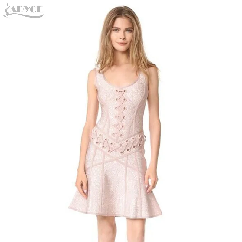 Chic Bandage Woman Dress