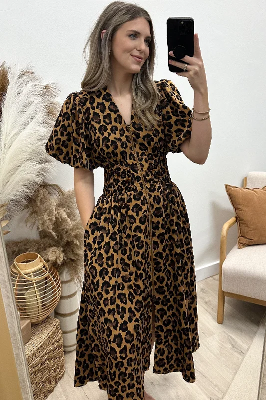 "Decisions To Make" Dress (Camel)
