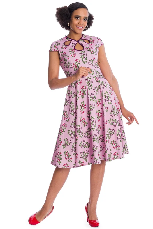 Daisy Summer Berry Dress
