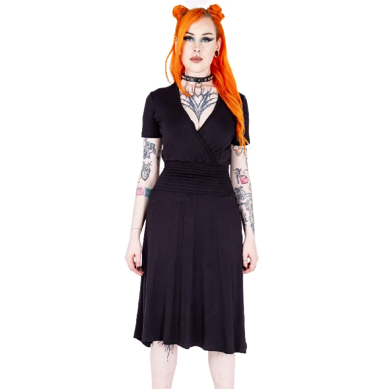 GARDEN DRESS - BLACK