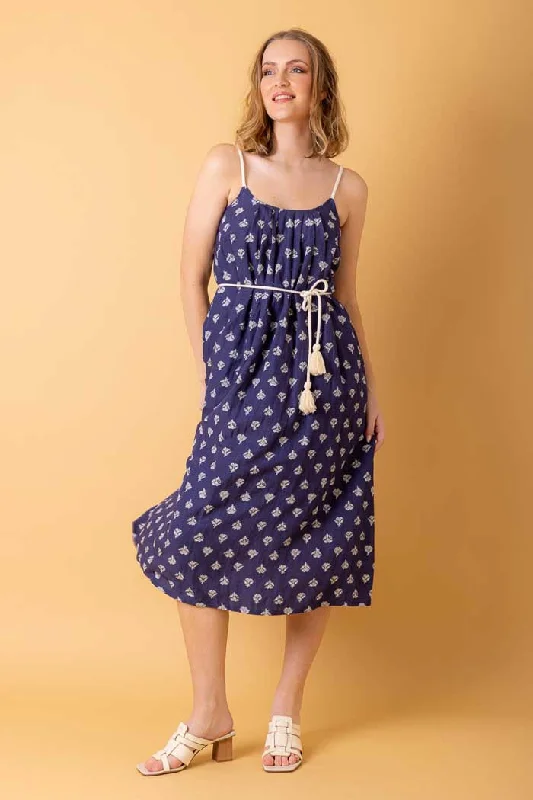 Lizzie Dress Navy