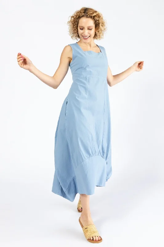Maya Dress - Sky Blue