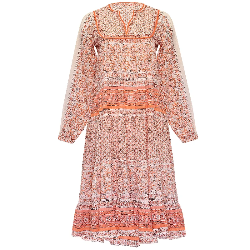 Nitika Nima Dress Quilt, Pink Coral