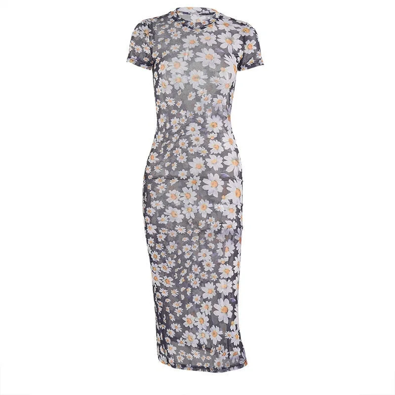 Paxie Daisy Mesh Dress