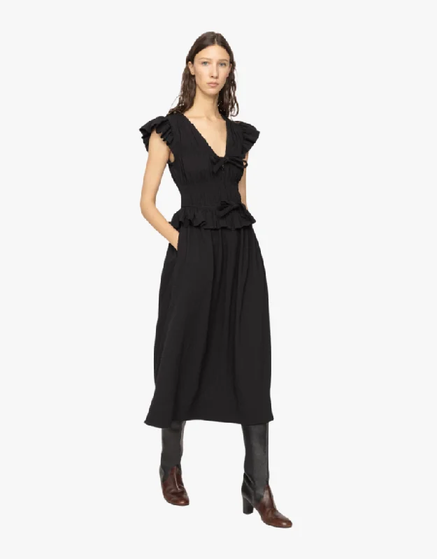 Sea NY Regina Dress in Black
