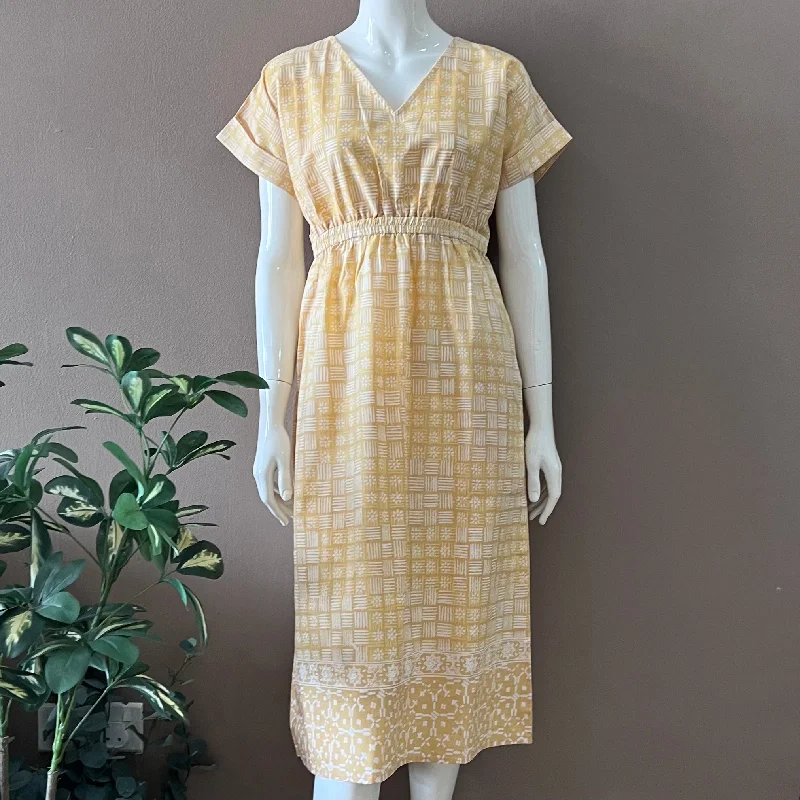 Spring Empire Batik Dress - S