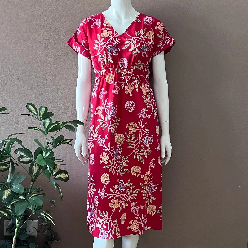 Spring Empire Batik Dress - XS