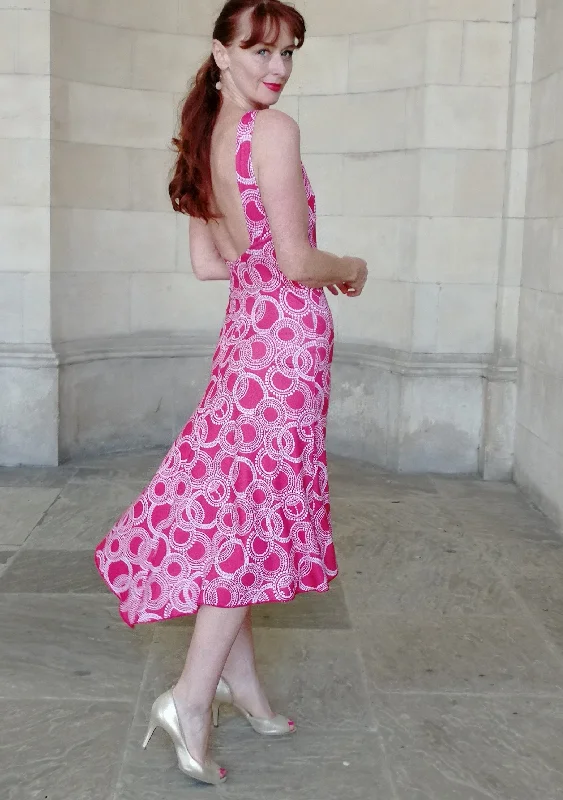 LEA Open back tango dress
