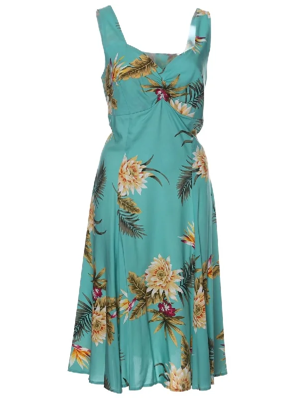 Tropical Short Sundress Rayon Island Ceres