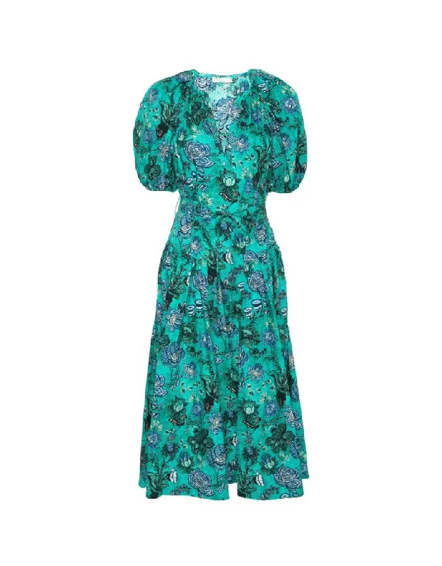 Ulla Johnson Carina Dress in Jade