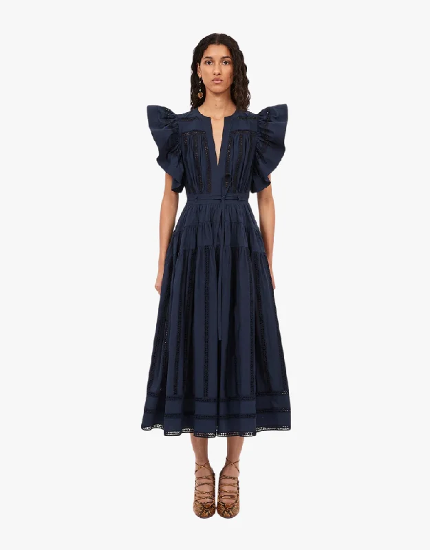 Ulla Johnson Emery Dress in Midnight