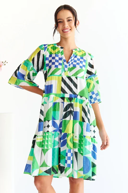 Wendy Dress - Bauhaus - Maude Vivante - FINAL SALE