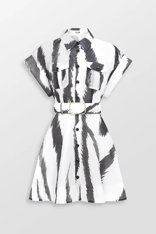 Billie Pocket Shirt Mini Dress Comfortable Casual Mini Dress