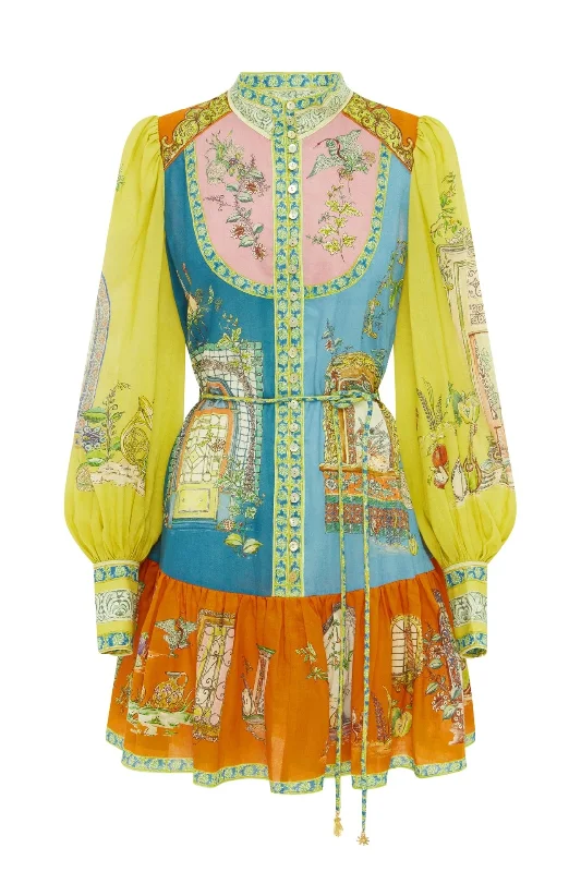 Monte Mini Dress | Multi Classic Floral Mini Dress