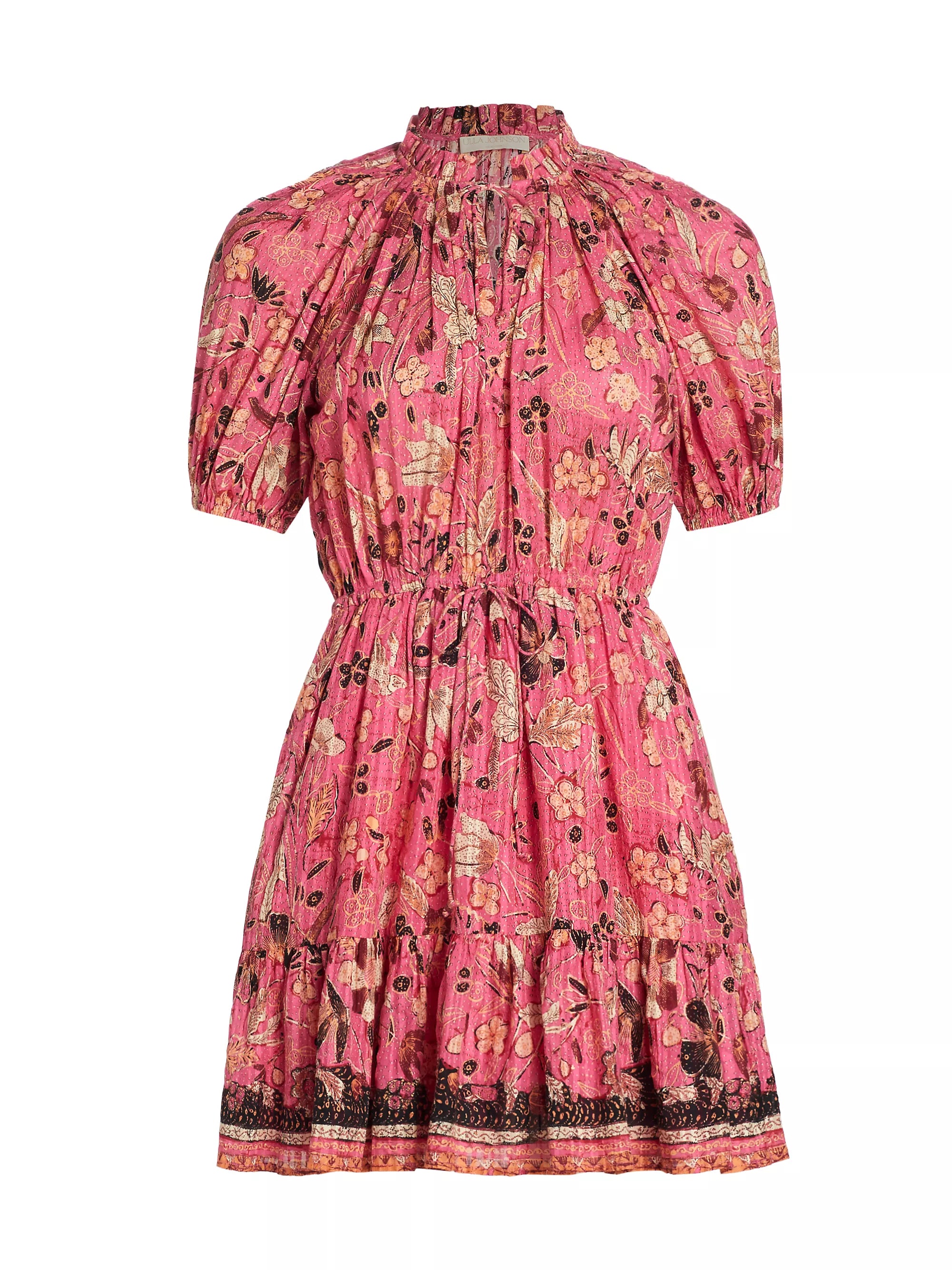 Sanna Mini Dress Chic Puff Sleeve Mini Dress