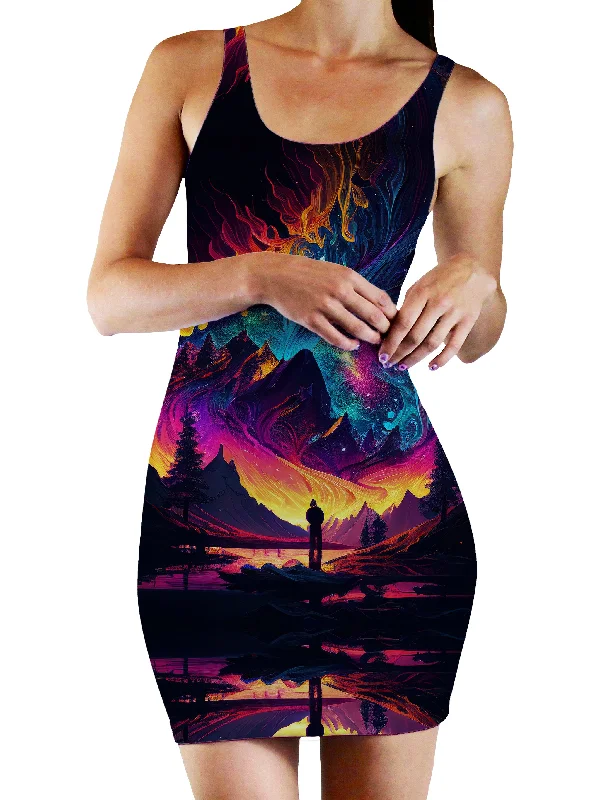 Tundra Bodycon Mini Dress Cozy Sweater Mini Dress