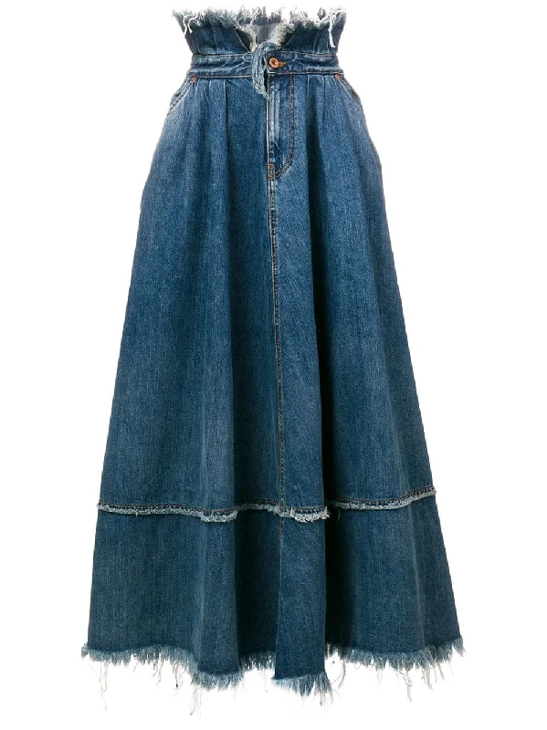 frayed edge skirt corduroy skirt cozy