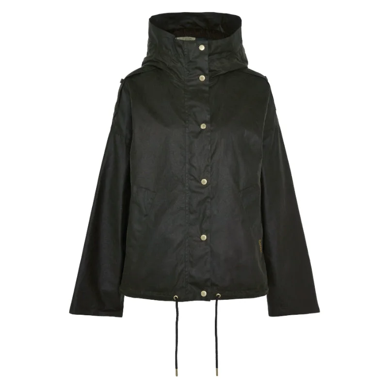 Barbour Inez Ladies Wax Jacket - Archive Olive/Ancient Tartan Fleece Jacket Down Jacket Feather Jacket Barbour Inez Ladies Wax Jacket - Archive Olive/Ancient Tartan Fleece Jacket Down Jacket Feather Jacket