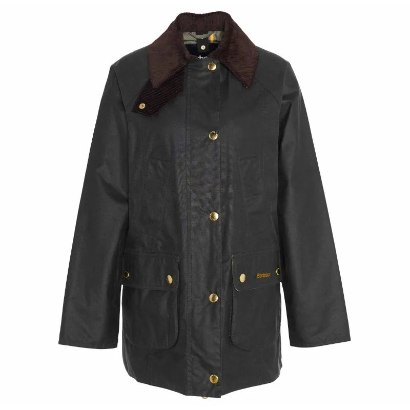 Barbour Modern Beadnell Ladies Wax Jacket - Sage/Ancient Fleece Jacket Down Jacket Feather Jacket Barbour Modern Beadnell Ladies Wax Jacket - Sage/Ancient Fleece Jacket Down Jacket Feather Jacket