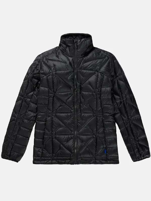 [ak] Baker Down Non-Hooded Insulator Jacket Faux Fur Fabric Real Fur Fabric Shearling Fabric