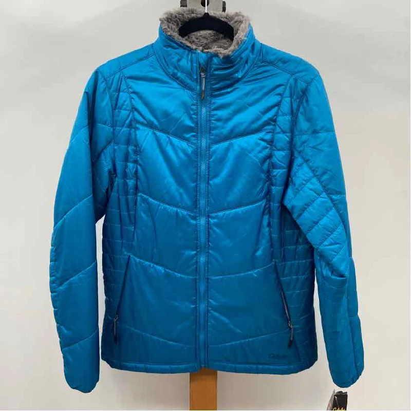 Cabela's Women's Size M Teal Solid Jacket Oversized Jacket Tailored Jacket Straight Jacket Cabela's Women's Size M Teal Solid Jacket Oversized Jacket Tailored Jacket Straight Jacket