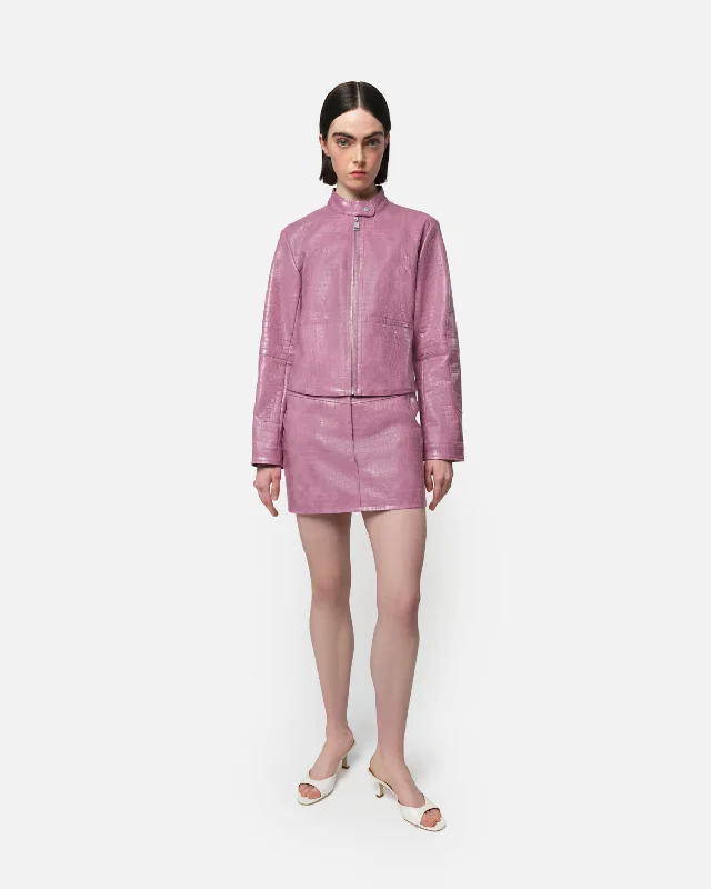 Casey Jacket Orchid Fleece Jacket Down Jacket Feather Jacket