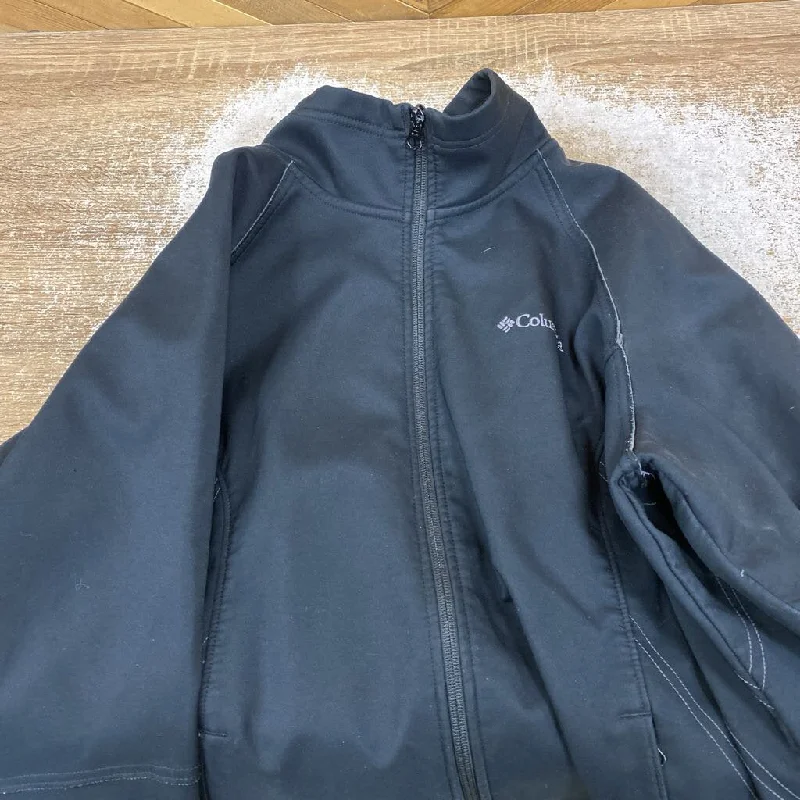 Columbia - Women's Softshell Jacket - MSRP comp $130: Black-women-XL Boat Neck Shawl Collar Notched Collar Columbia - Women's Softshell Jacket - MSRP comp $130: Black-women-XL Boat Neck Shawl Collar Notched Collar