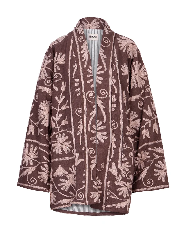Cotton Suzani Jacket Faux Fur Jacket Real Fur Jacket Shearling Jacket