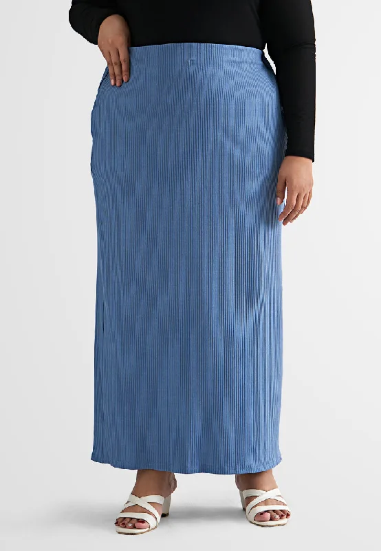 Emory Straight Cut Ribbed Skirt boho skirt vibe