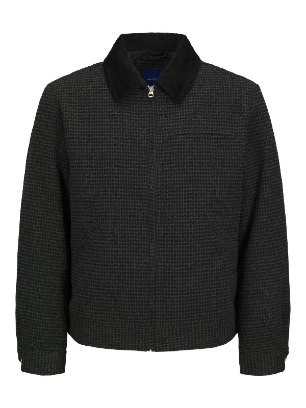 Eaton Wool Worker Jacket Snapped Jacket Toggled Jacket Drawstring Jacket