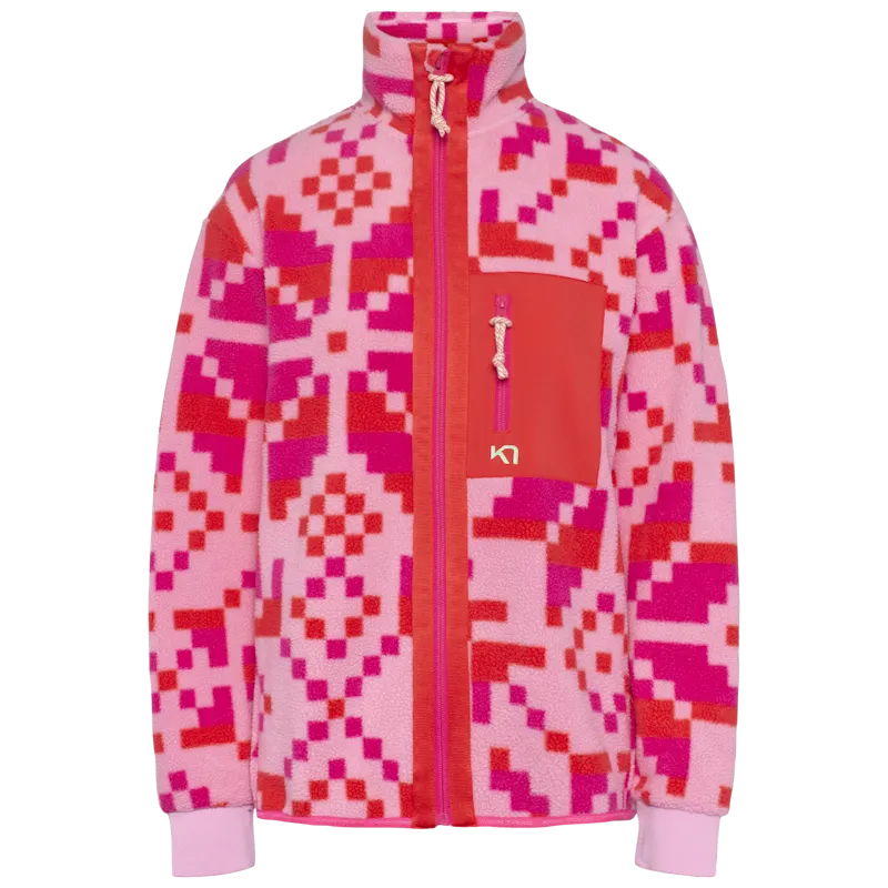 Kari Traa Women's Ane Pile Jacket 2025 Embroidered Jacket Appliqued Jacket Beaded Jacket Kari Traa Women's Ane Pile Jacket 2025 Embroidered Jacket Appliqued Jacket Beaded Jacket