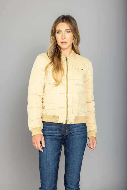 Kimes Ranch Womens Bronc Bomber Off White 100% Cotton Cotton Jacket Chenille Fabric Brocade Fabric Lace Fabric Kimes Ranch Womens Bronc Bomber Off White 100% Cotton Cotton Jacket Chenille Fabric Brocade Fabric Lace Fabric