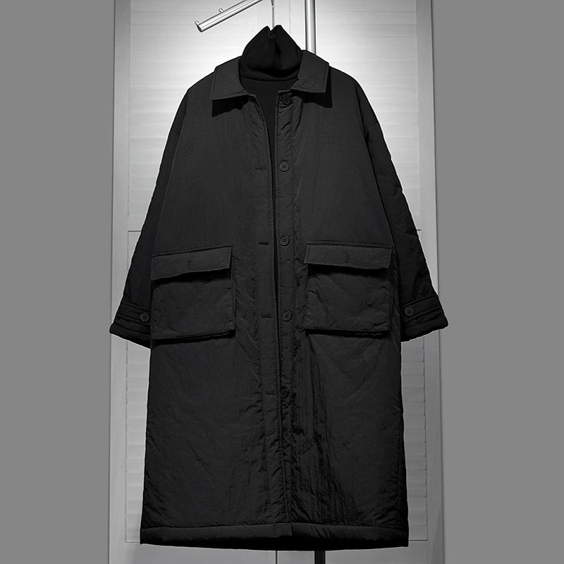 Loose Thick Padded Jacket Coat Trench Coat Raincoat Waterproof Jacket