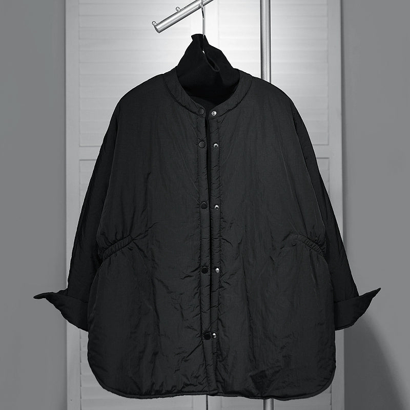 Loose Waist Casual Button-down Cotton Jacket Zippered Jacket Buttoned Jacket Snapped Jacket Loose Waist Casual Button-down Cotton Jacket Zippered Jacket Buttoned Jacket Snapped Jacket