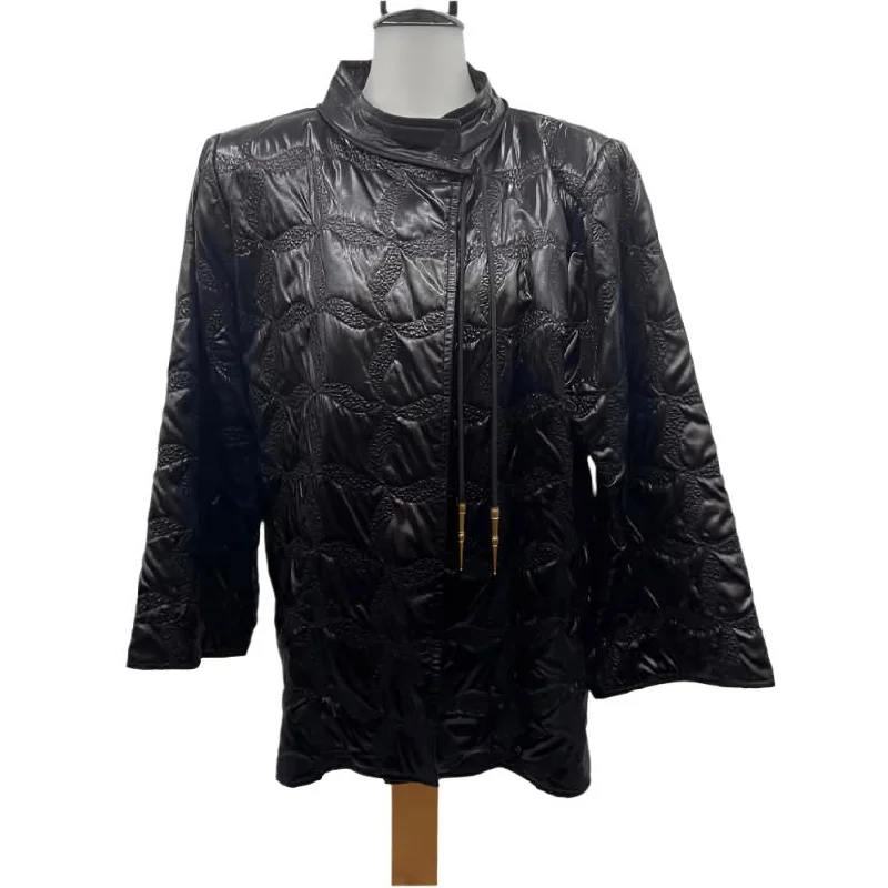 Yves Saint Laurent Women's Size M Black Textured Jacket Wool Jacket Cashmere Jacket Tweed Jacket Yves Saint Laurent Women's Size M Black Textured Jacket Wool Jacket Cashmere Jacket Tweed Jacket
