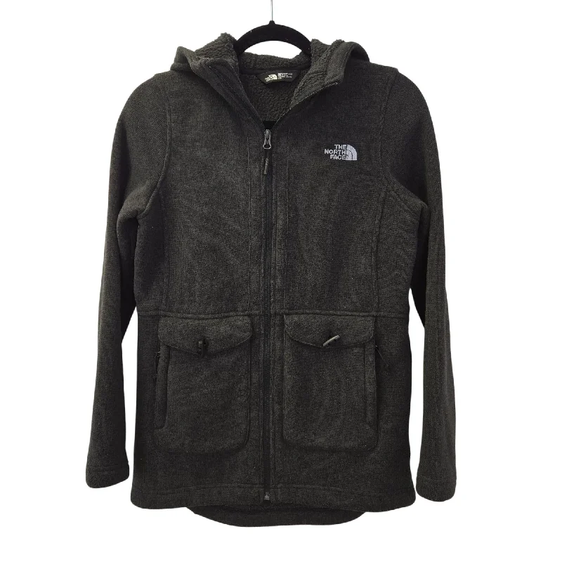 The North Face Crescent Park Fleece Full Zip Jacket Size Small Boat Neck Shawl Collar Notched Collar The North Face Crescent Park Fleece Full Zip Jacket Size Small Boat Neck Shawl Collar Notched Collar